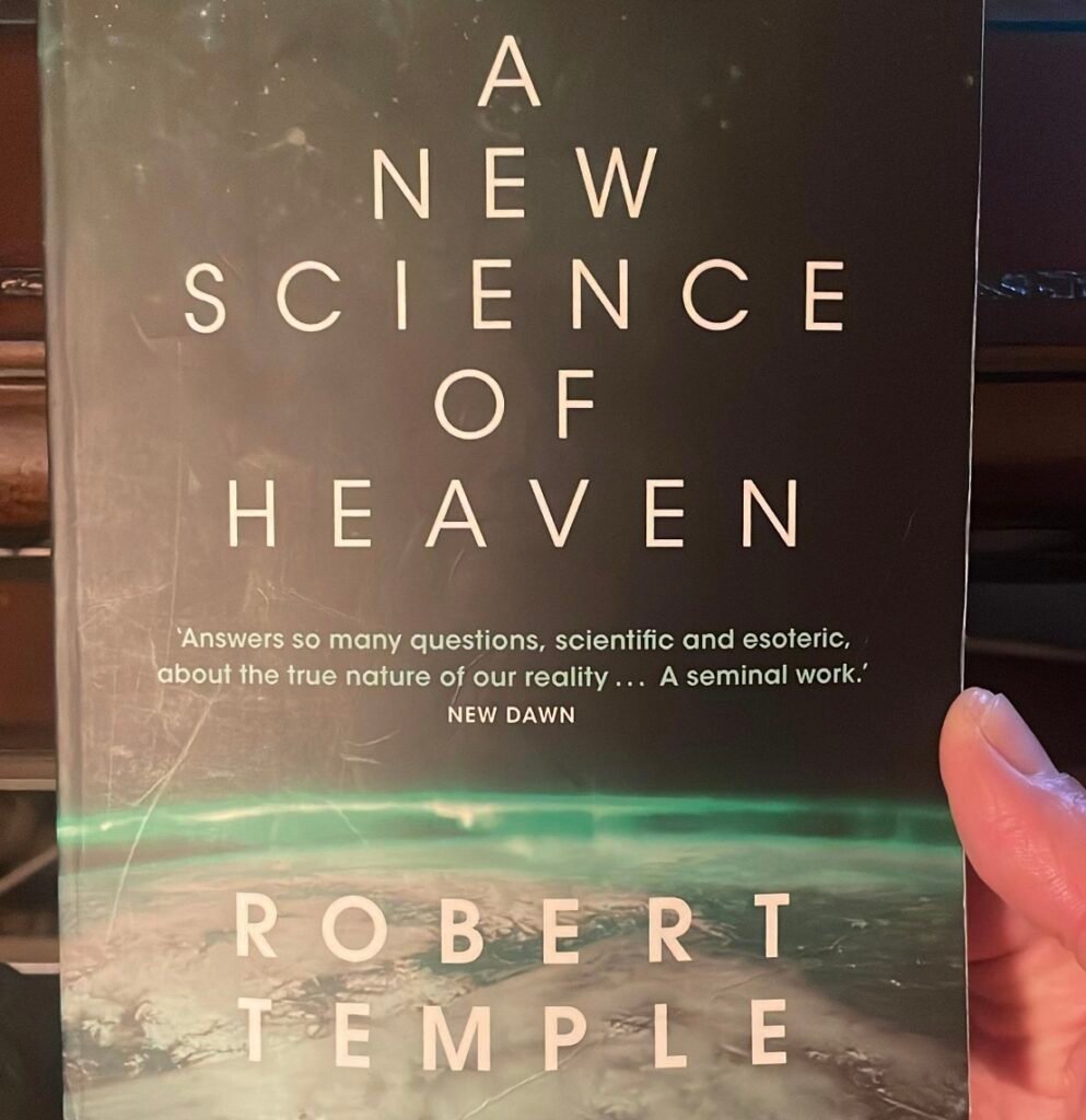 A New Science Of Heaven (Robert Temple) cover